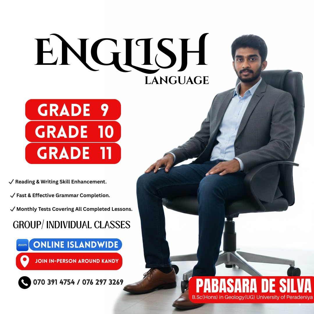 English language for grade 9,10 and 11