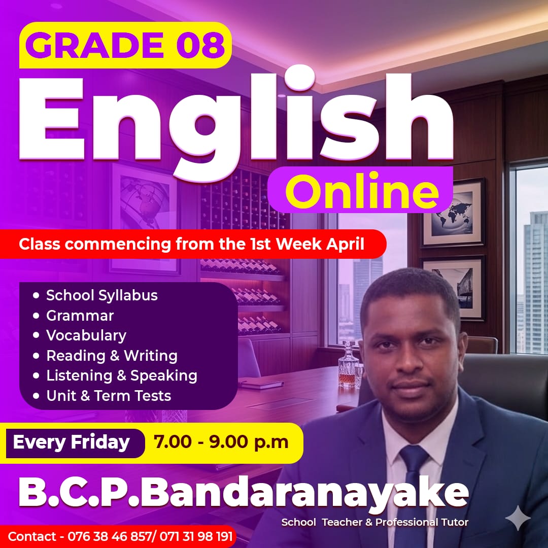 English for Grade 8